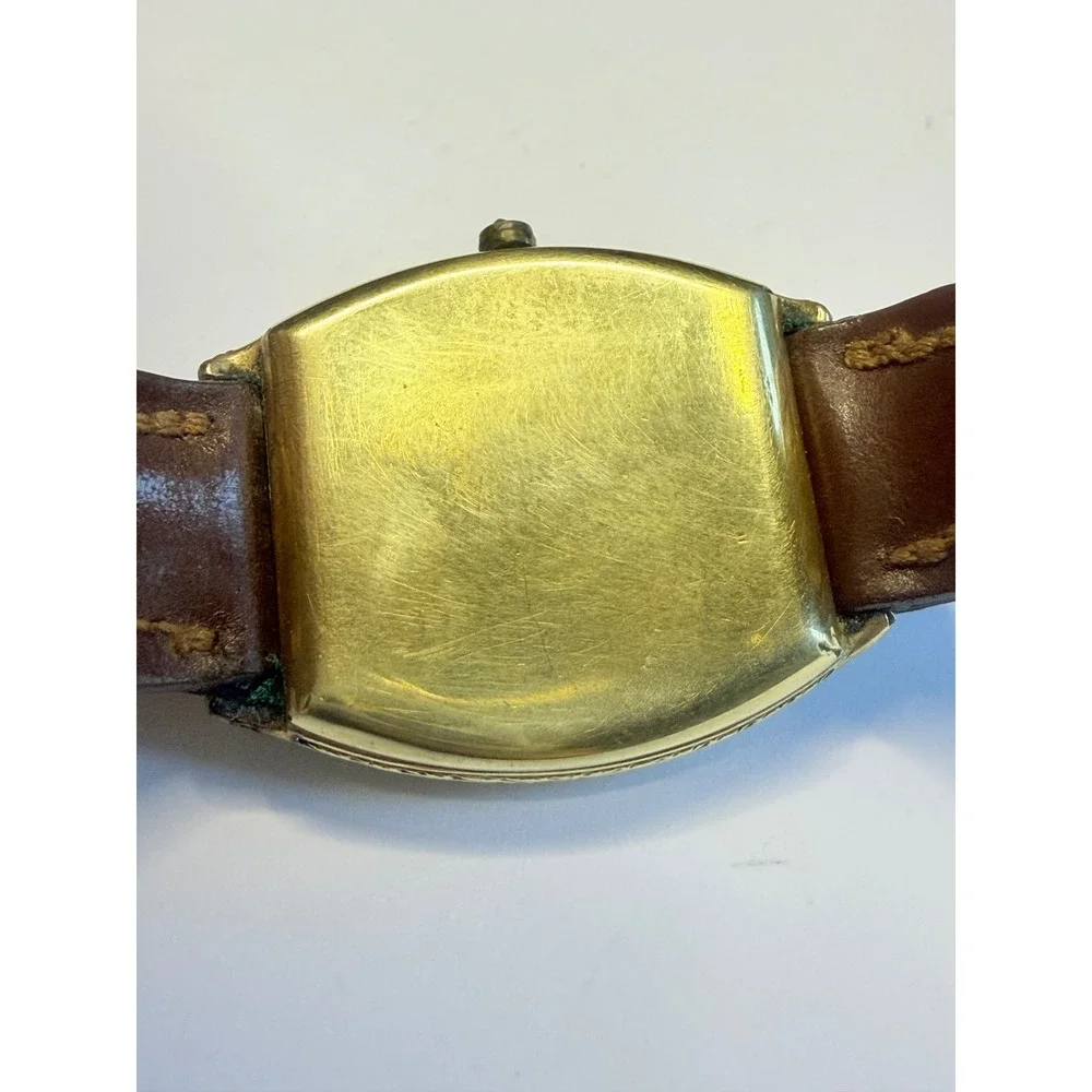Vintage 1920s Hamilton Barrel Plain Art Deco Wristwatch
